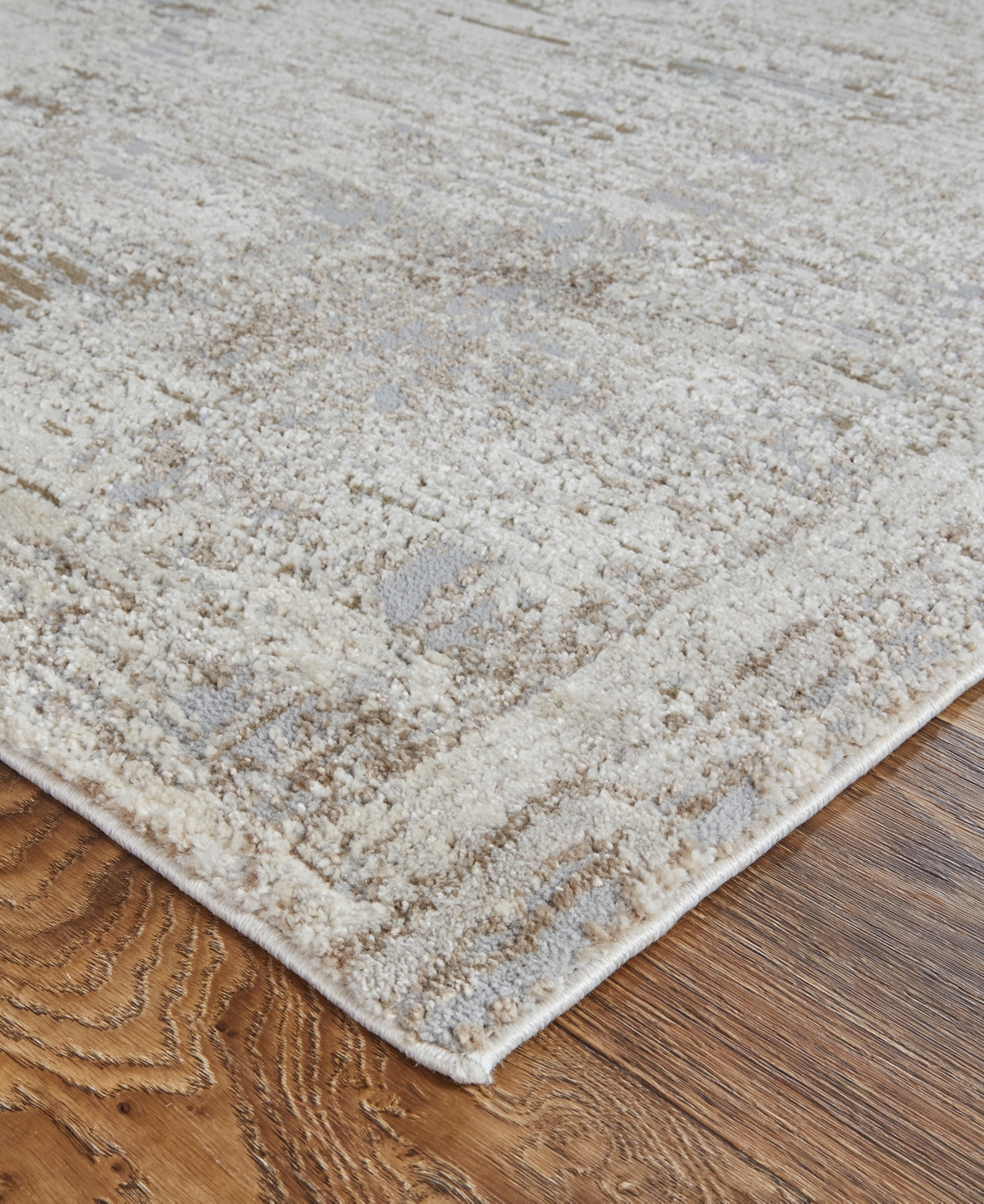 Shop Feizy Vancouver 39fhf 8'x10' Area Rug In Ivory,gray