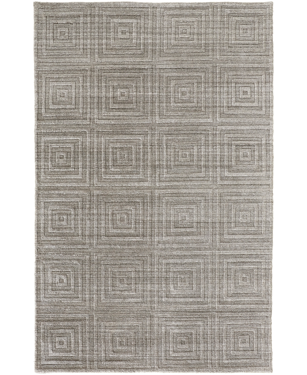 Shop Feizy Redford 8670f 5'x8' Area Rug In Gray