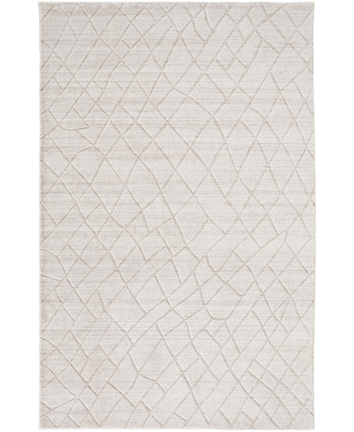 Shop Feizy Redford 8846f 8'x10' Area Rug In Ivory,gray