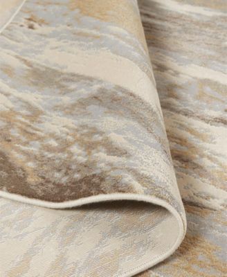 Feizy Parker 3704f 2'1"x3' Area Rug In Ivory,tan