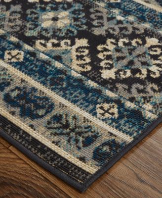 Shop Feizy Nolan 39atf Rug Collection In Blue,red