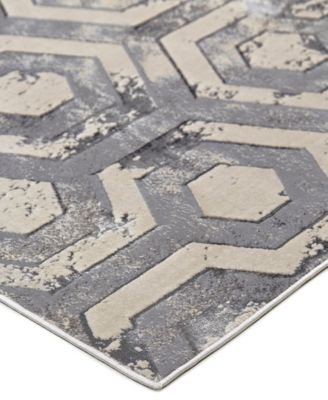 Feizy Micah 3046f Rug Collection In Gray,taupe