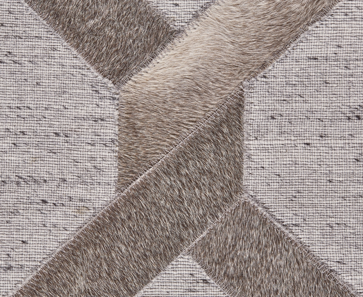 Feizy Fannin 0752f 5'x8' Area Rug In Gray,taupe