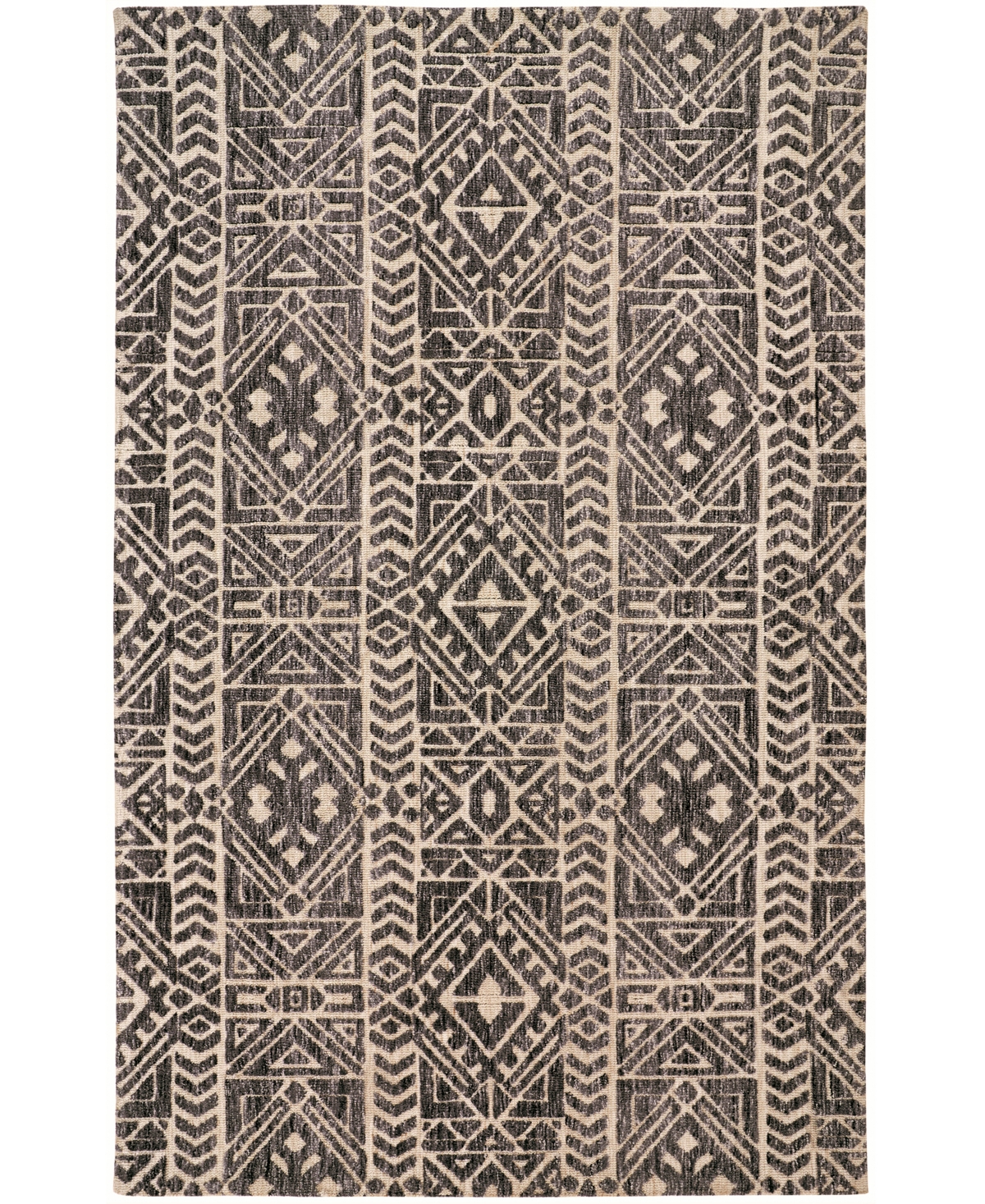 Shop Feizy Colton 8627f 3'6"x5'6" Area Rug In Gray,black