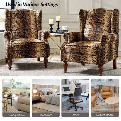 Jim Traditional Armchair with Thick Cushion