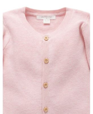 Baby Girls Textured Cardigan