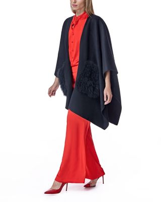 Women's Wool Blend Cape