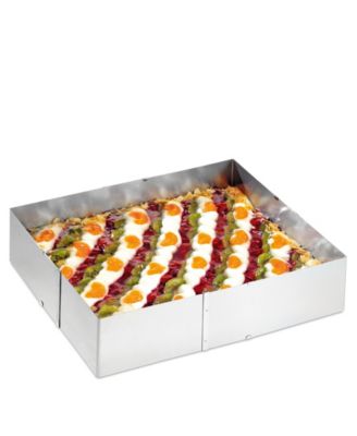 GEFU Stainless Steel Adjustable  8 x 9.5 inch to 15x18 inch Baking Frame