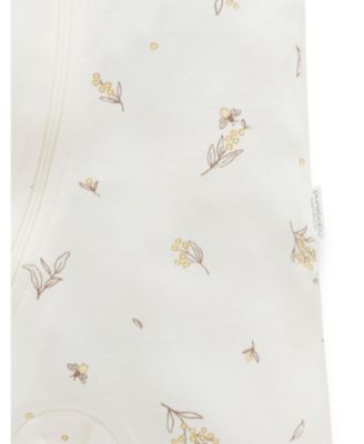 Baby Boy and Baby Girl Short Sleeve Zip Coveral