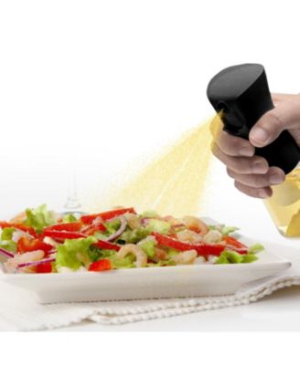 Set of 2 Glass Oil Spray Bottles - 200ml (6.7oz)