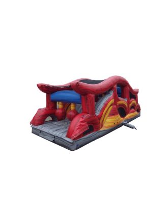 Shadow Obstacle Course Bounce House Inflatable for Kids and Adults with Blower, Commercial Grade, Pop Ups, Outdoor Indoor, Rental Quality - (Piece 3)