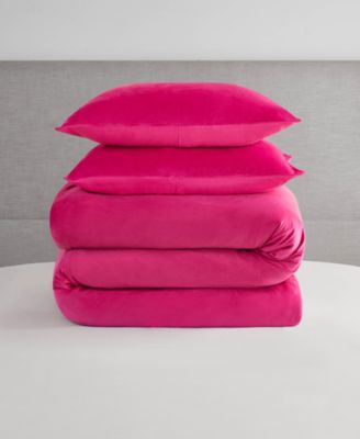 Velour 3-Pc. Comforter Set, King