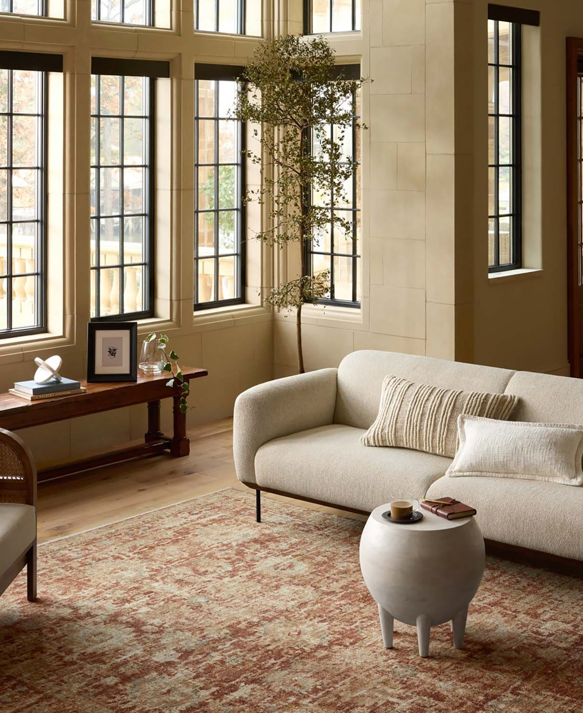 Loloi Heritage Her-03 8'x10' Area Rug In Copper