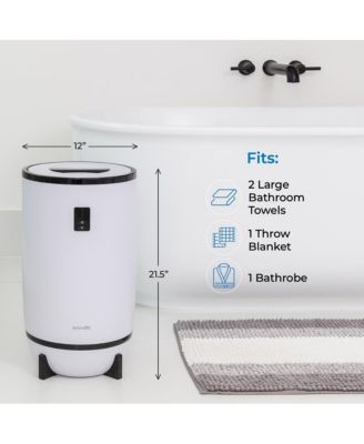 Luxury Single Touch with Built-in Timer Towel Warmer