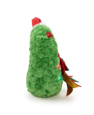 Star Brights 12" LED Light-Up Plush Holiday Wreath Toy, Created for Macy's