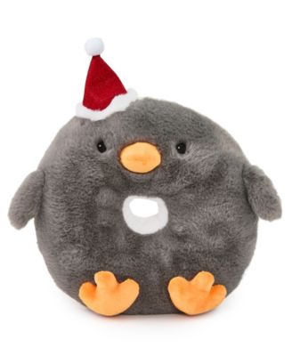 Tasties 10" Donut Holiday Penguin Plush Toy, Created for Macy's