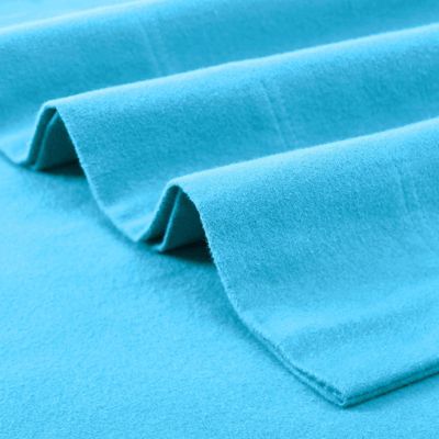 Paisley or Solid Flannel Cotton Deep Pocket Sheet Set