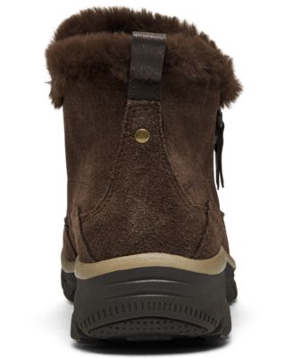 Skechers Women's Relaxed Fit: Easy Going - Cool Zip Winter Boots