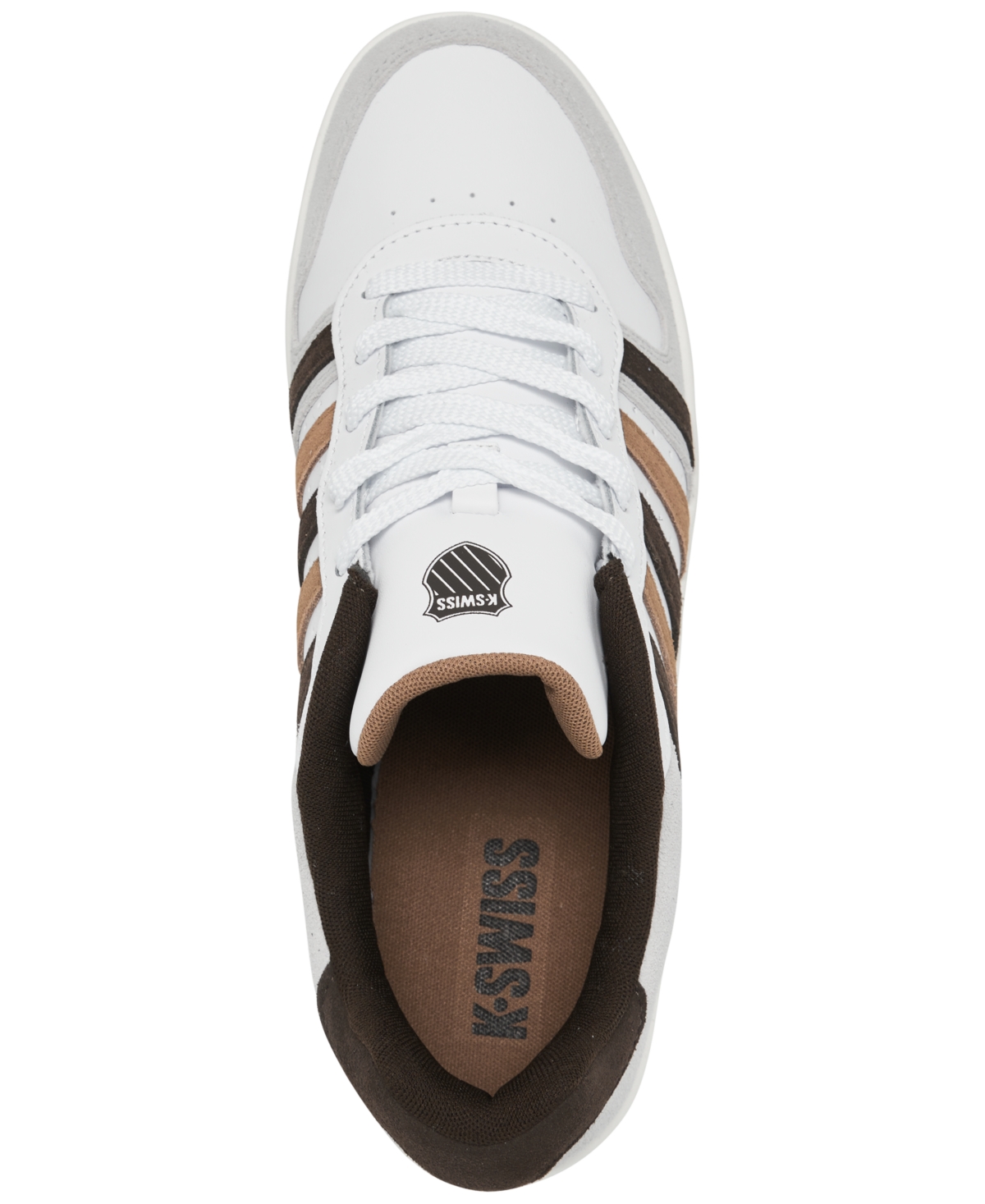K-Swiss Men's Court Palisades Casual Sneakers from Finish Line -Tan