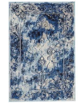 Shop Feizy Milton 3471f Rug Collection In Blue,ivory