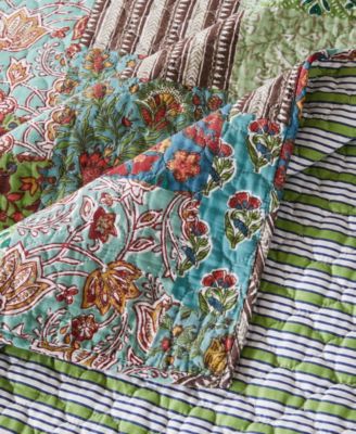 Jasmin Vintage Boho Reversible 3-Pc. Quilt Set, Full/Queen