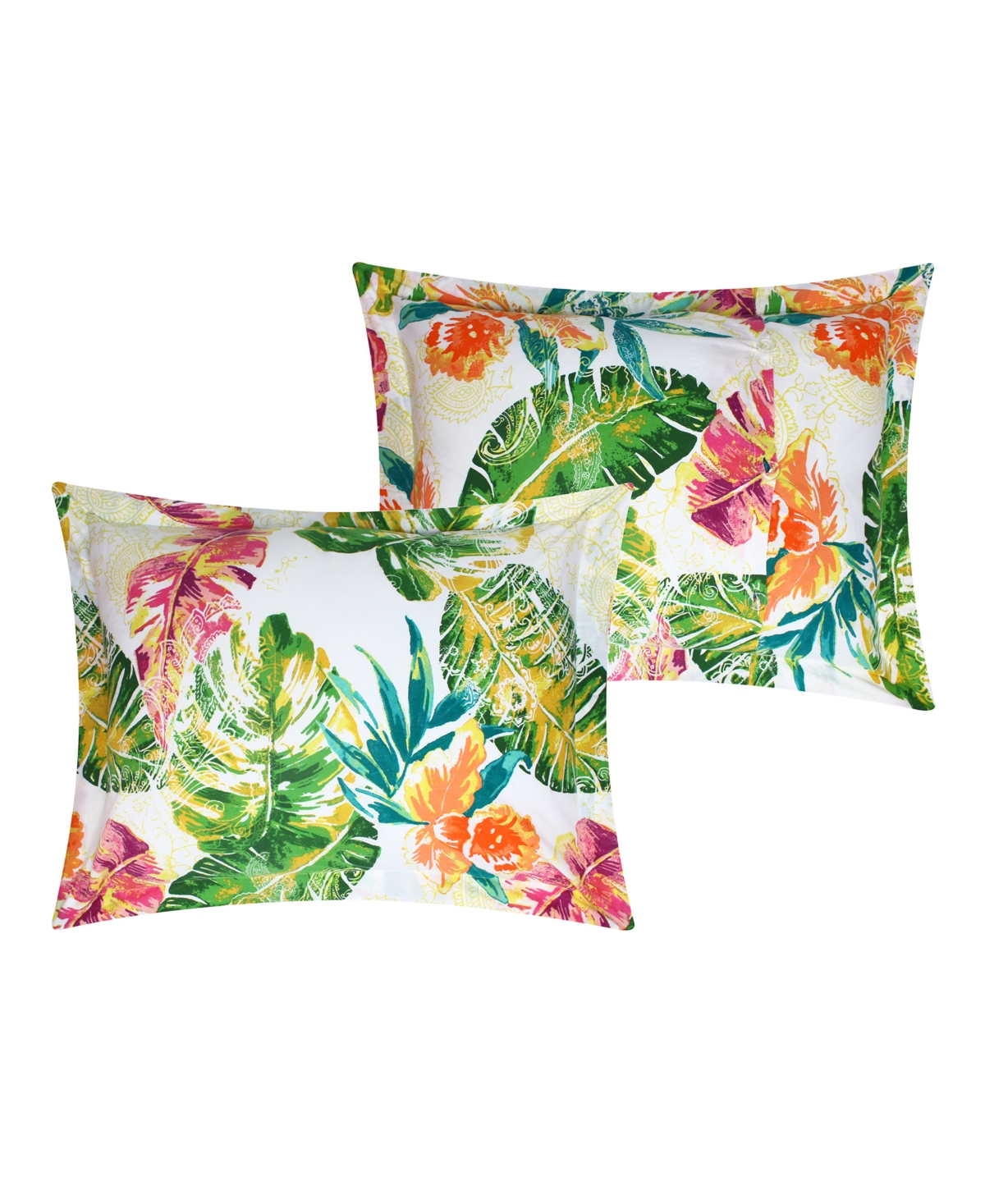 MACY'S TROPICS 2-PC. DUVET COVER SET, TWIN/TWIN XL 