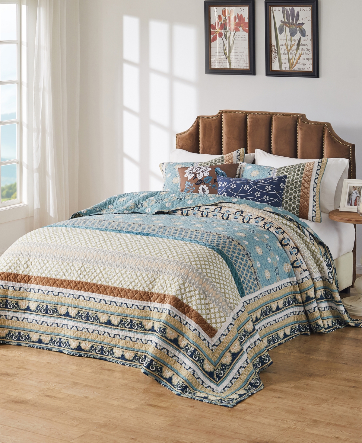 Greenland Home Fashions Thalia 3-Pc. Bedspread Set, Queen