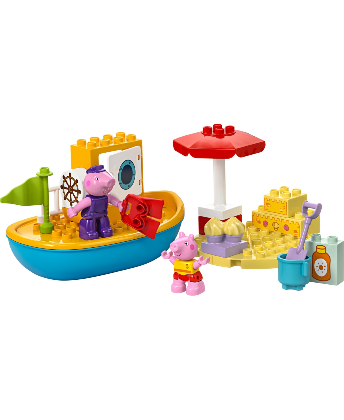 Lego Duplo Peppa Pig Boat Trip Playset 10432 In Multi Color