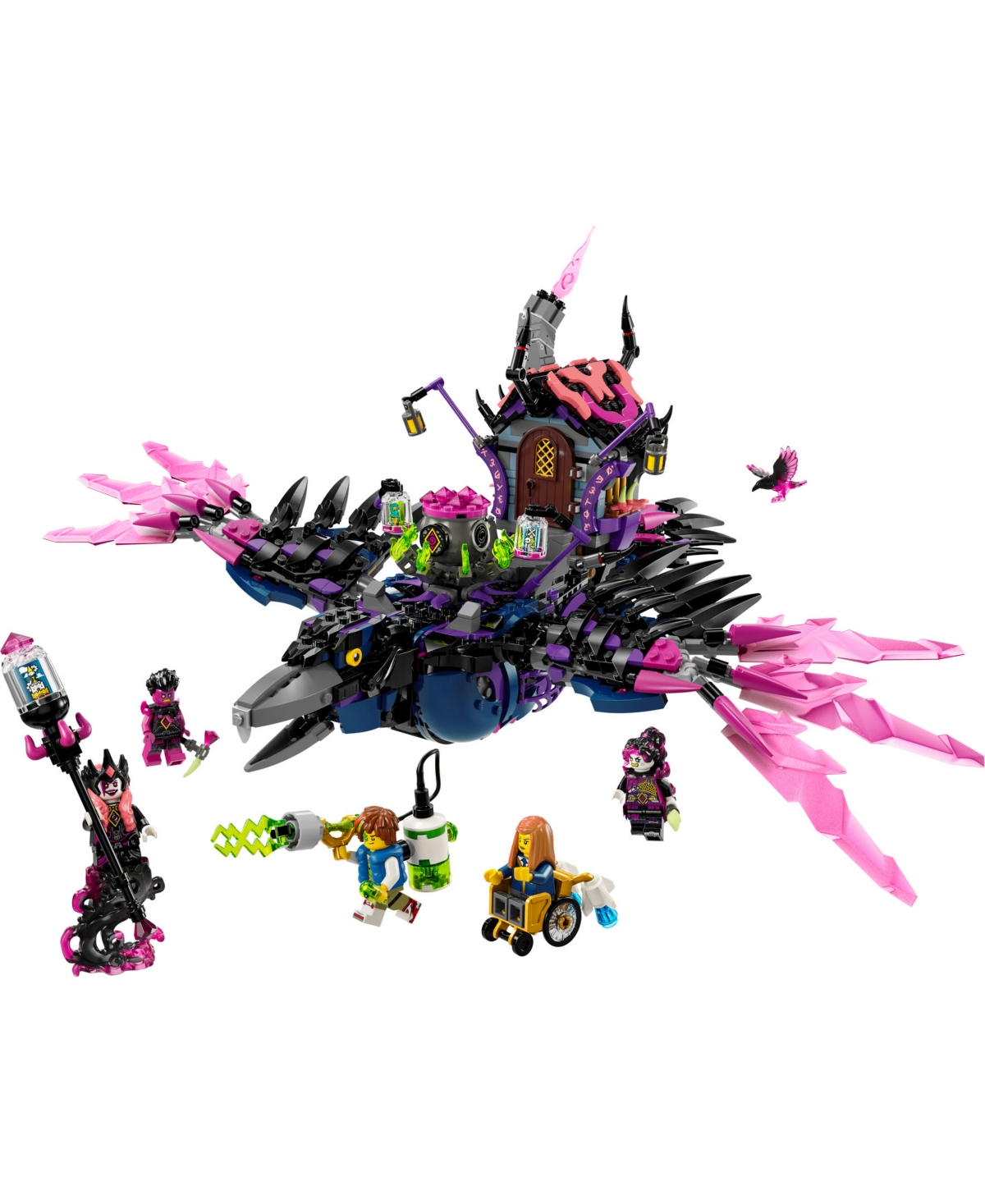 LEGO DREAMZZZ THE NEVER WITCH'S MIDNIGHT RAVEN TOY 71478 