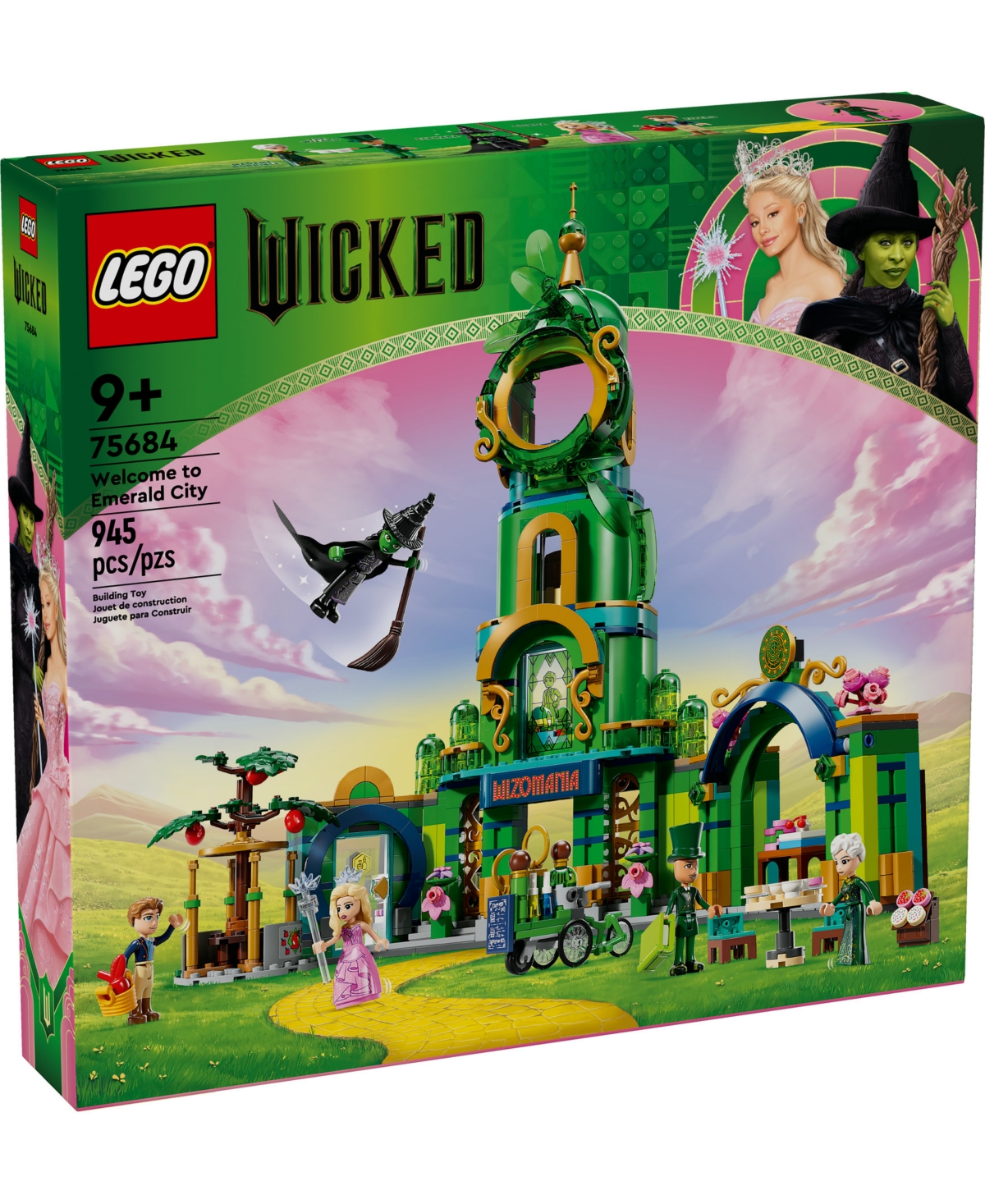LEGO WICKED WELCOME TO EMERALD CITY COLLECTIBLE TOY 75684 