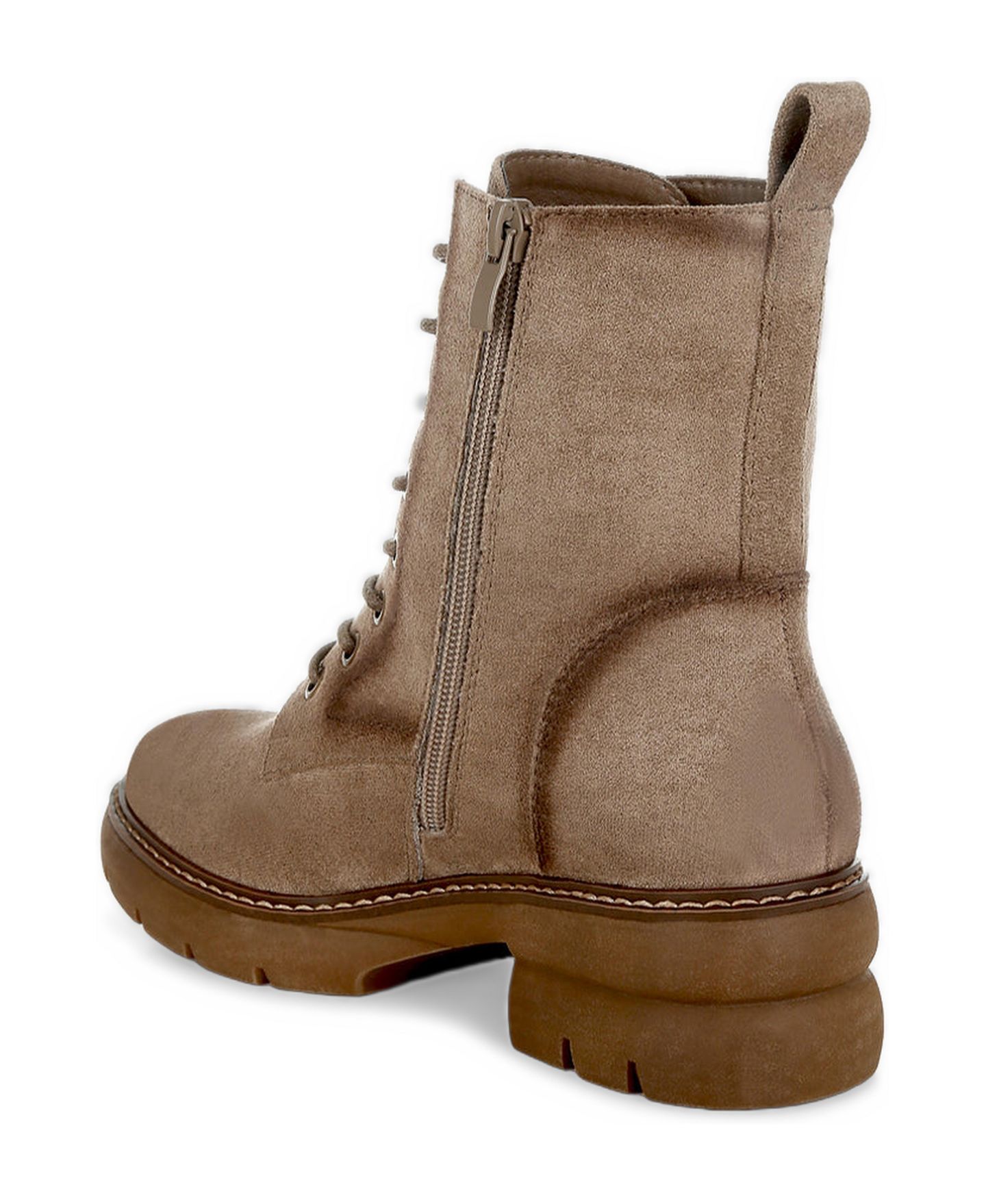 Женские ботинки London Rag Azalea Lace Up High Ankle, цвет: Бежевый / Хаки — фото 3