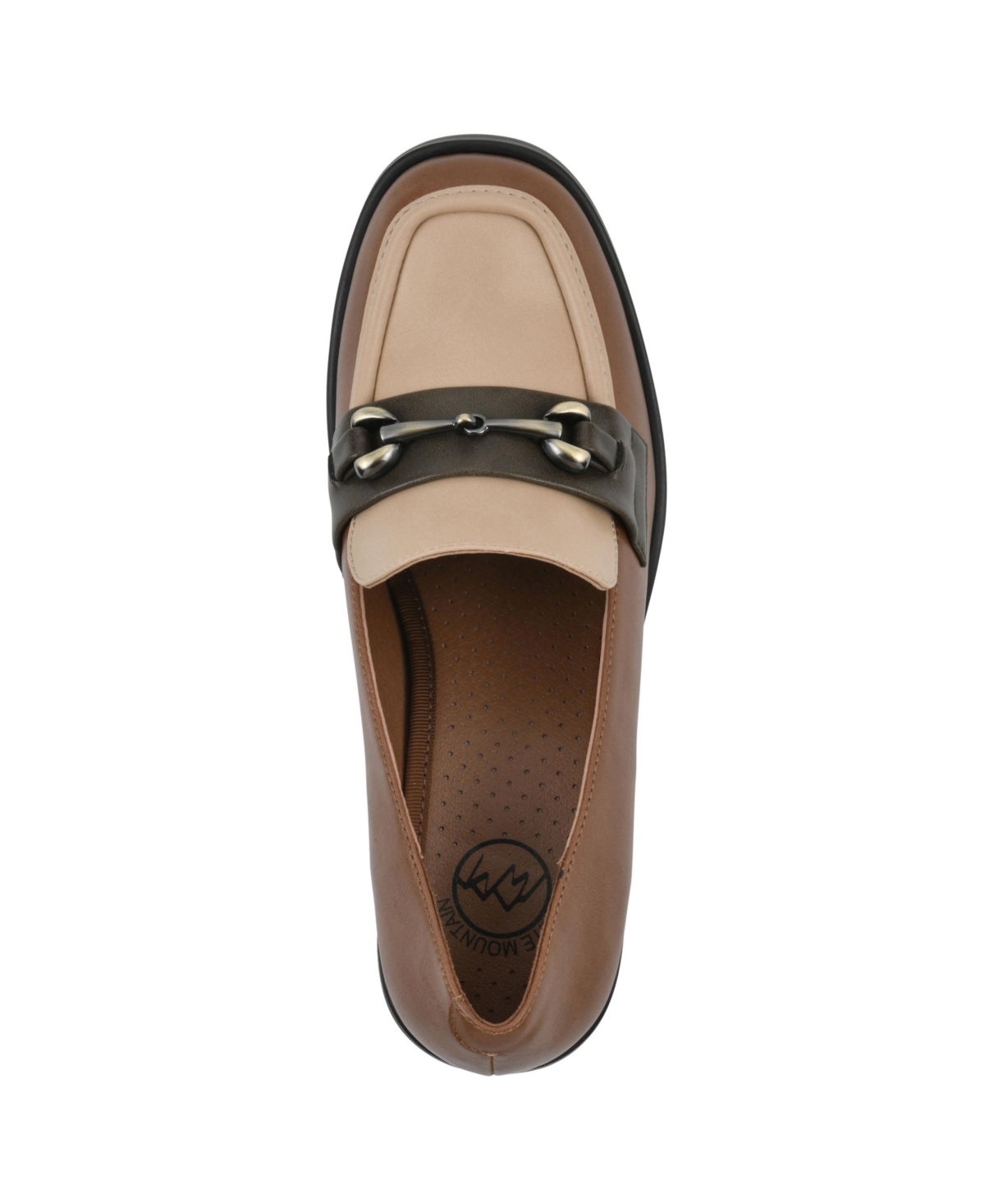 White Mountain Women's Nacho Heeled Loafers