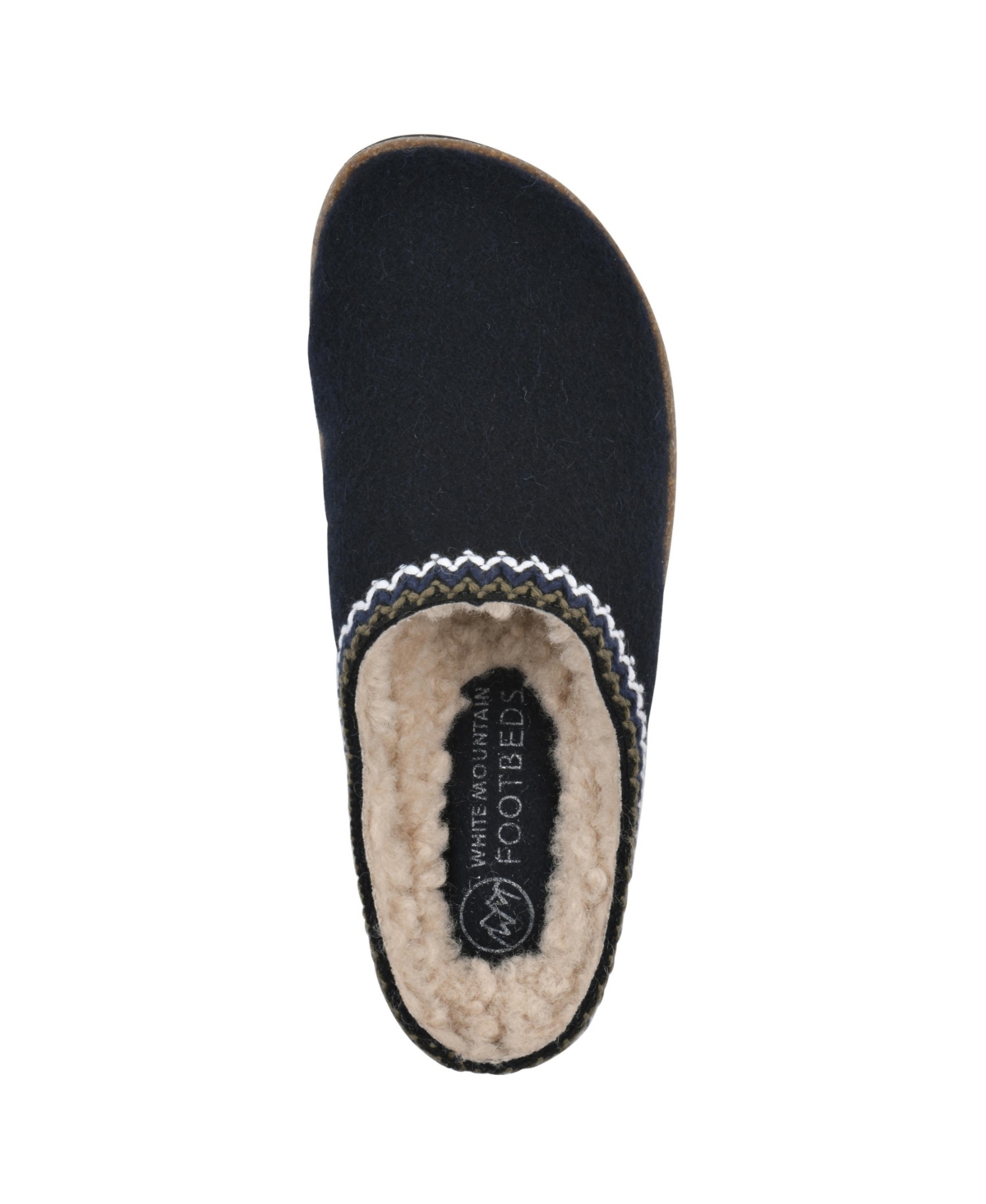 White Mountain Women's Bundle Up Footbed Clogs
