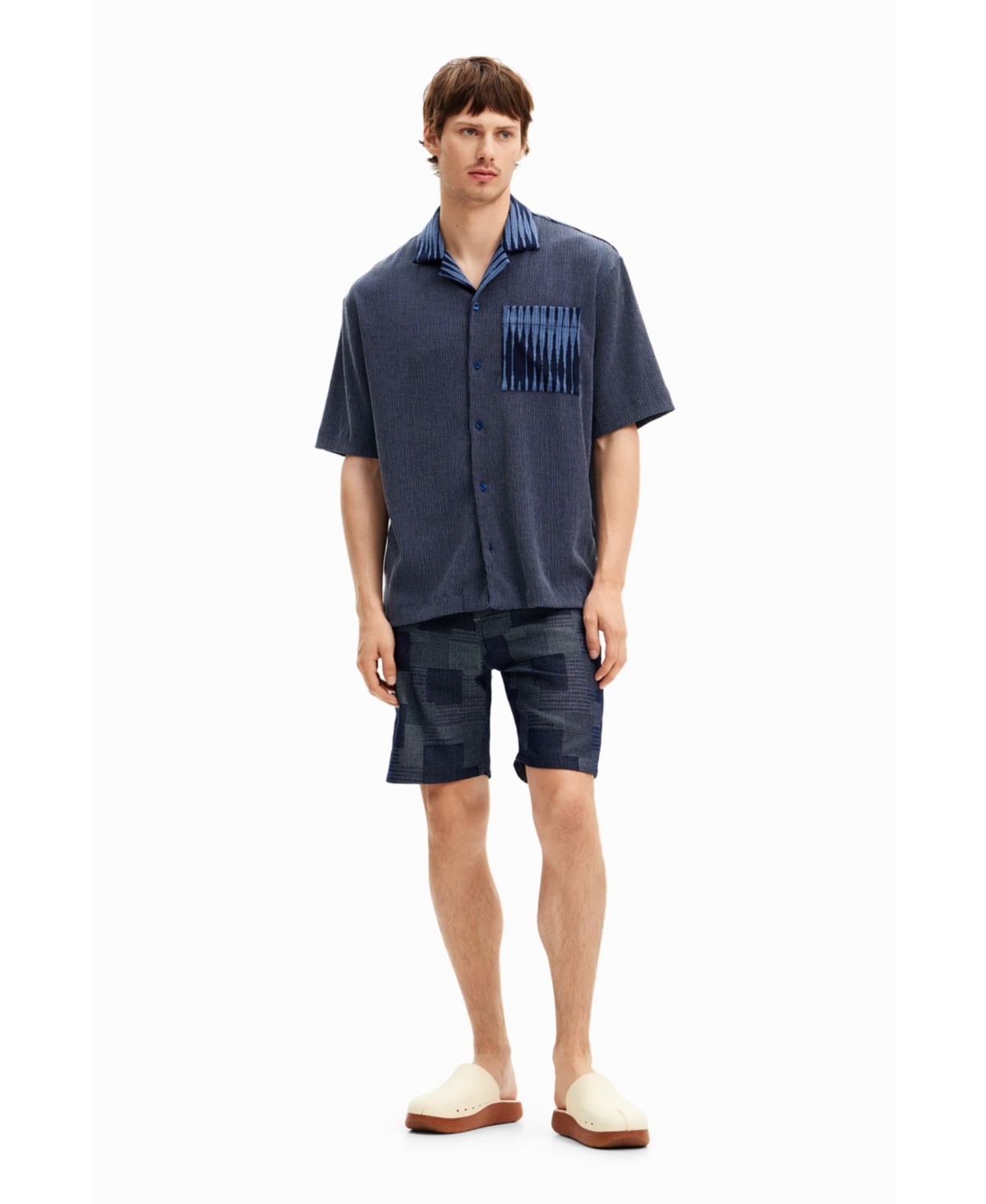 Desigual Men's Hybrid fabric shirt
