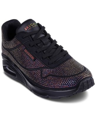 Skechers Women's Uno - Disco Rave Casual Sneakers from Finish Line - Macy's