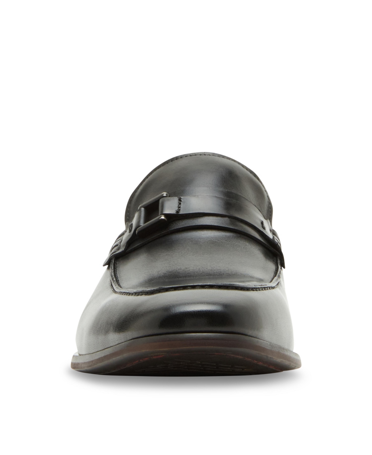 Steve Madden Men's Adair Slip On Loafer In Black Leather