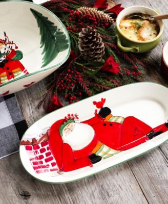 Old St. Nick Small Oval Platter