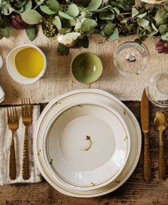 Shop Vietri Lasta Fiori Di Bosco Collection In Cream