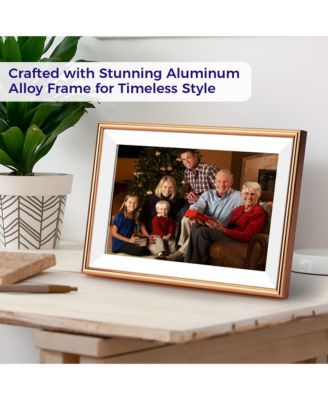 10.1" WiFi Frameo Digital Picture Frame - 32GB Built in Storage
