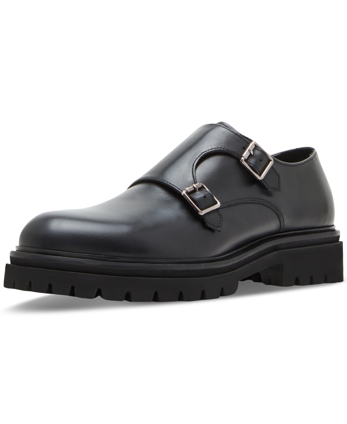 Steve Madden Men's Shaken Double Monk Strap Shoe