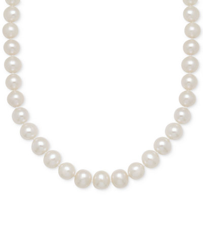 Honora Style Freshwater Cultured Pearl (7-8mm) Strand Necklace in 14K Gold