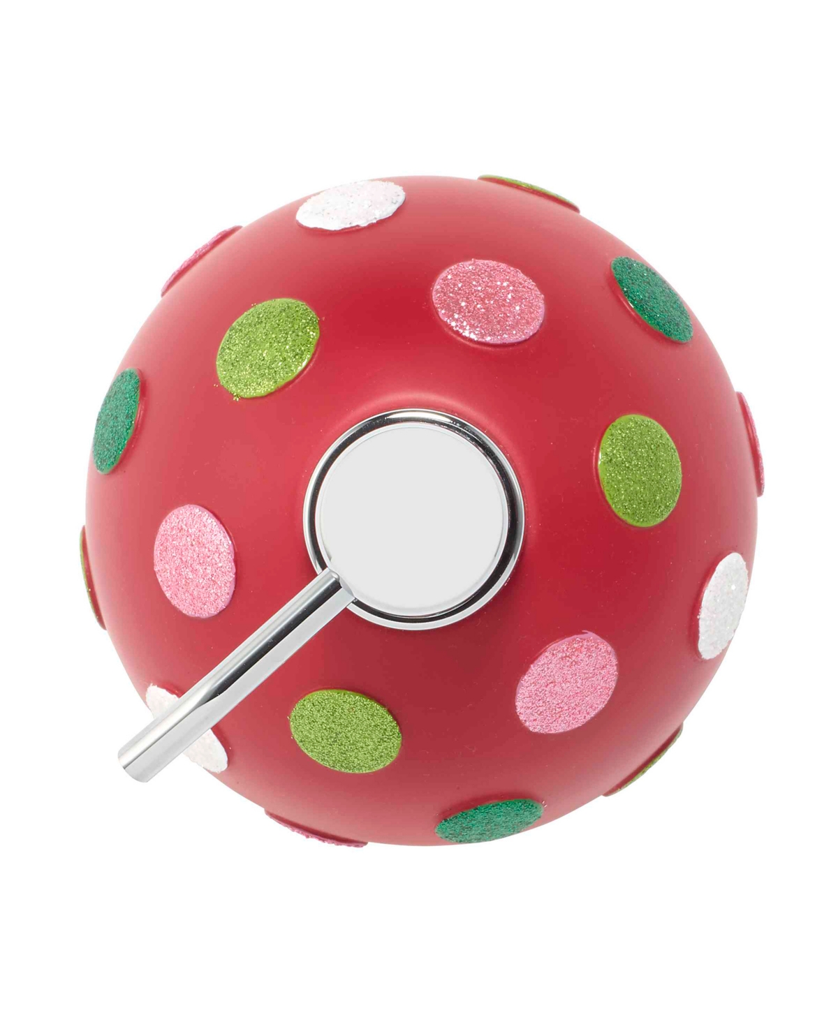 Nicole Miller Merry Dot Lotion Dispenser In Red