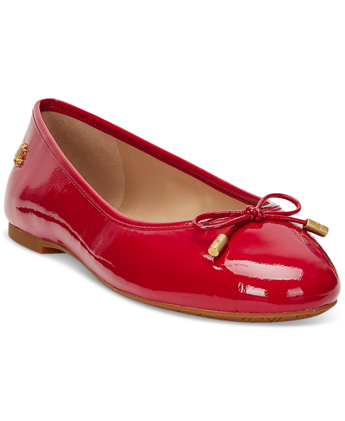 Women's Jayna Ballet Flats - Festive Red Patent