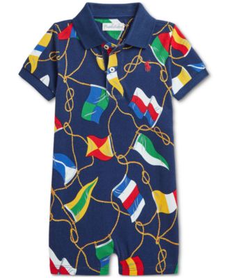 Polo Ralph Lauren - Baby Nautical-Print One-Piece