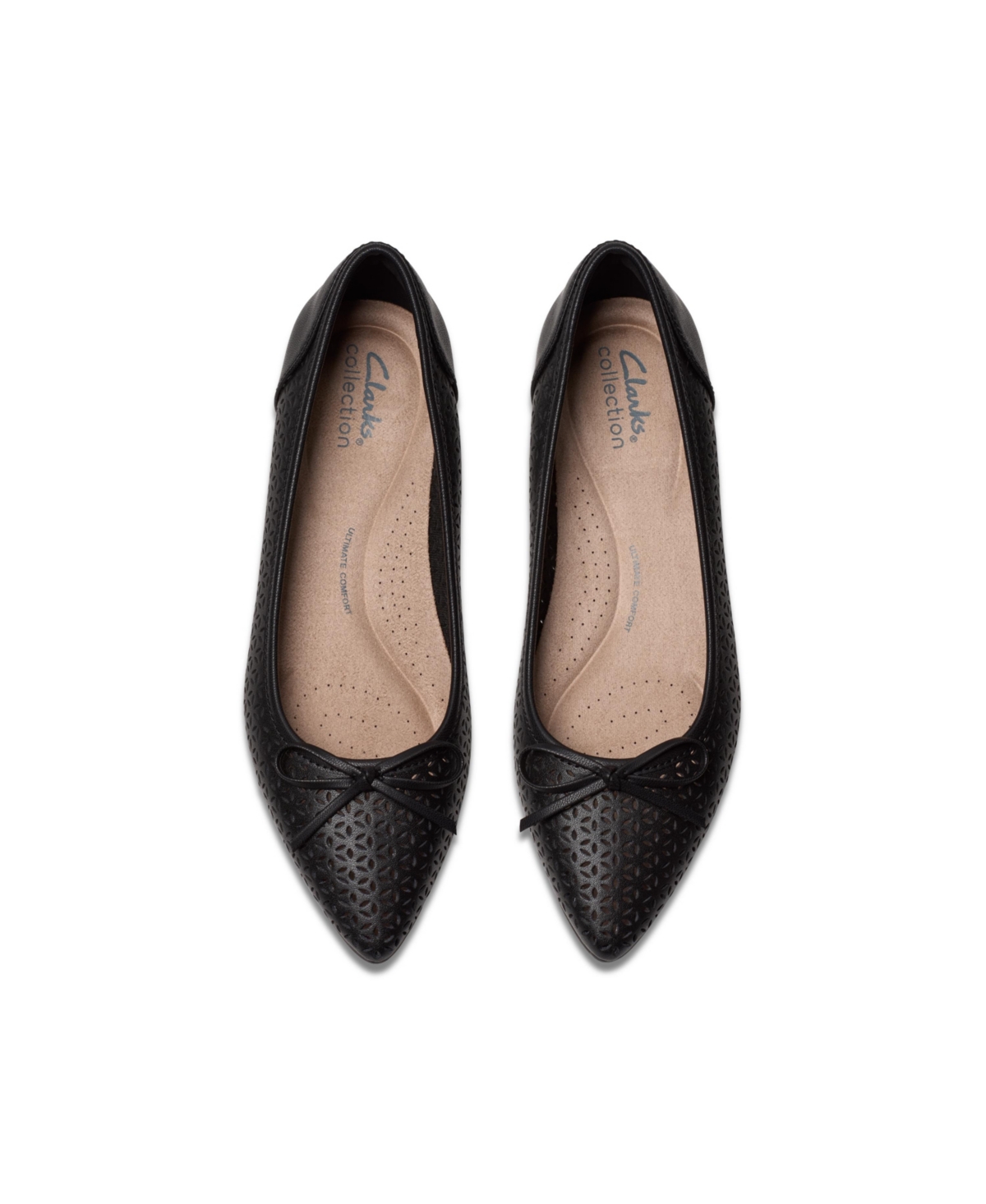 CLARKS WOMEN'S COLLECTION NATALYN STEP BALLET FLATS 