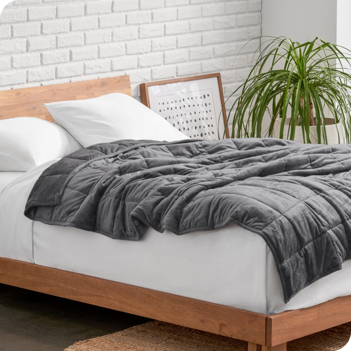 Bare Home Weighted Blanket, 30lbs (80
