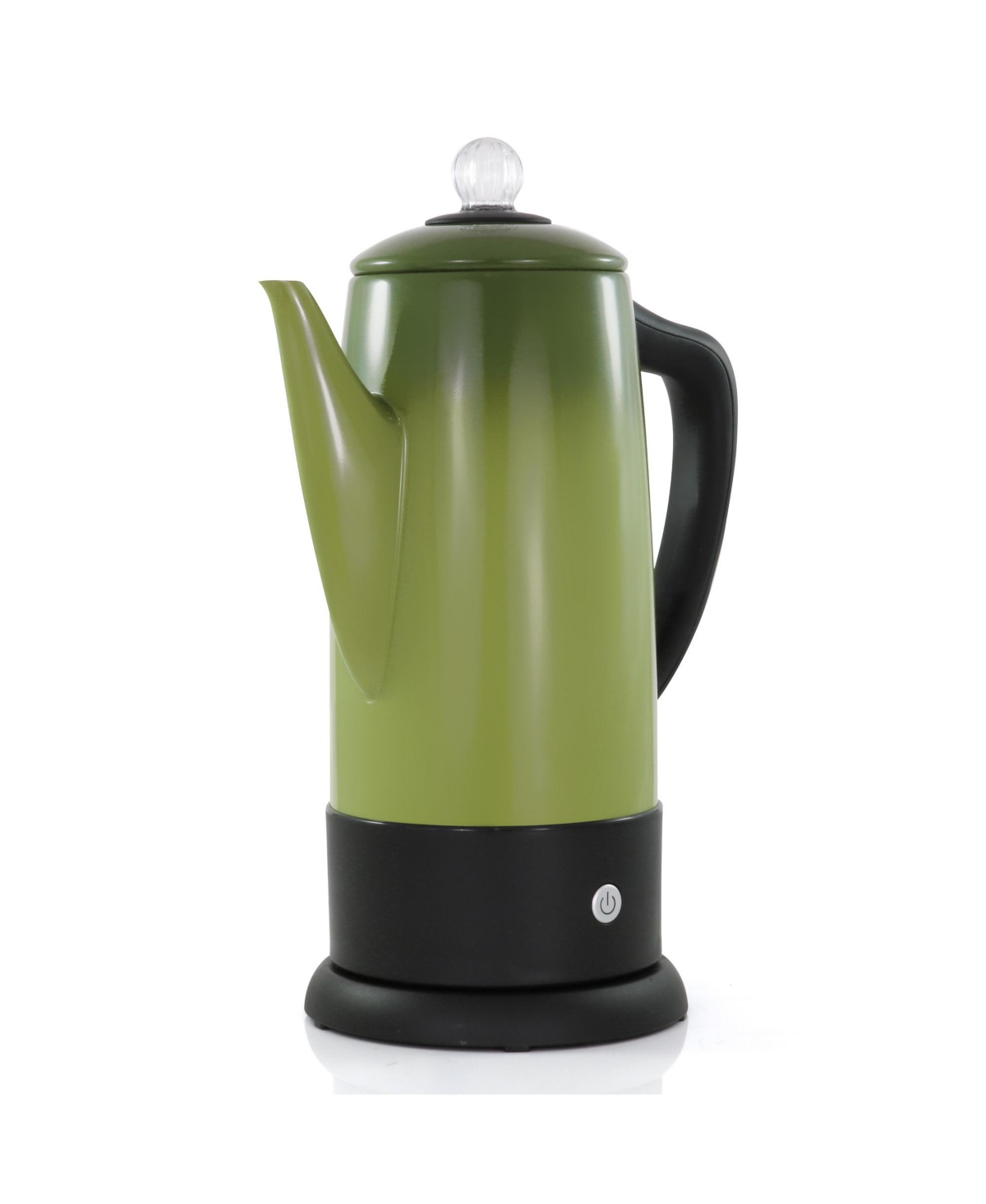 Elite Cuisine 12 Cup Stainless Steel Electric Coffee Percolator In Stainless Steel