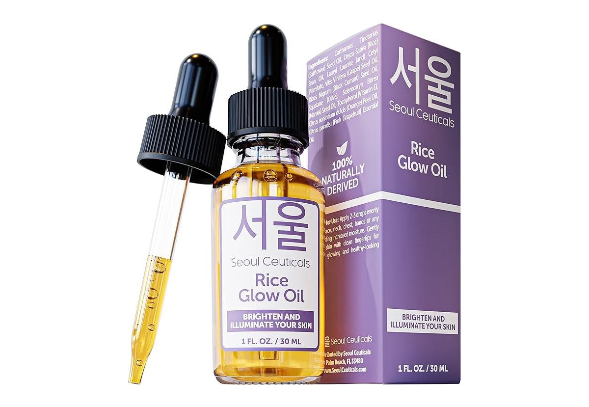 Korean Skin Care Rice Glow Oil K Beauty Skincare - Open Miscellaneous