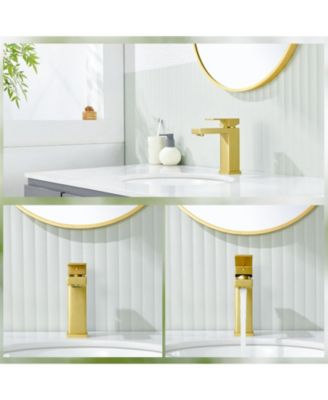 Single-Hole Single-handle Bathroom Faucet