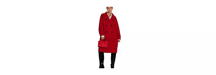 Women's Rumour Has It Oversized Wool Blend Coat - thumbnail 7